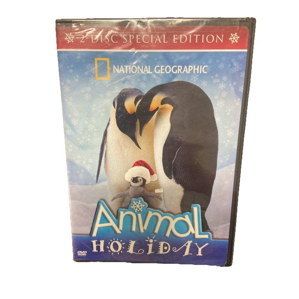 National Geographic Animal Holiday Dvd 2009 2 Disc Special Ed New‎ Sealed NIP